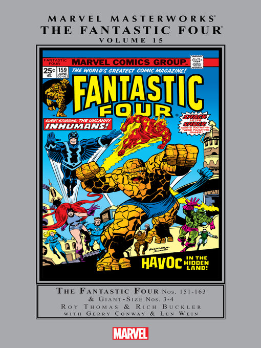 Title details for Marvel Masterworks: The Fantastic Four, Volume 15 by Marvel Various - Available